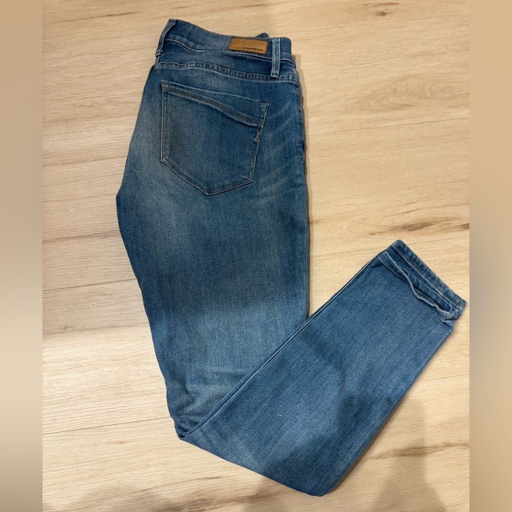 Express Women's Skinny Jeans in Blue